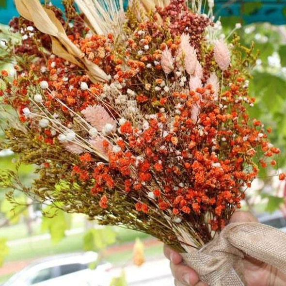 Wedding Bouquet with Natural Dried Flowers Items designed by Happy Times Favors, a handmade gift shop. Boho wedding bouquet, Boho bridal bouquet, bridesmaid flower bouquet, rustic wedding bouquets, rustic bridal bouquet, drying wedding bouquet, unique wedding bouquets, wedding bouquets for bridesmaids, bridal bouquets unique.