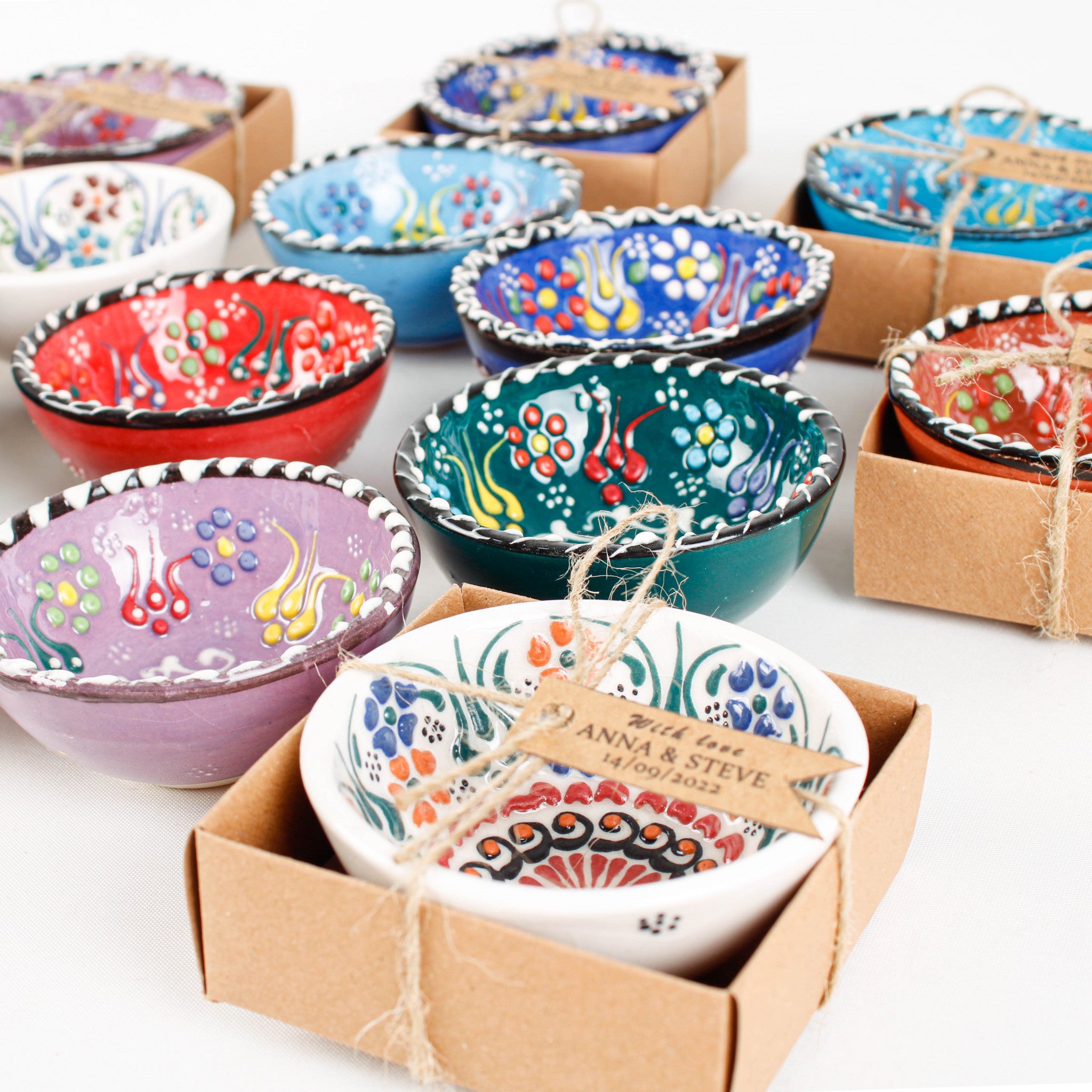 Ceramic Turkish Cini Bowls
