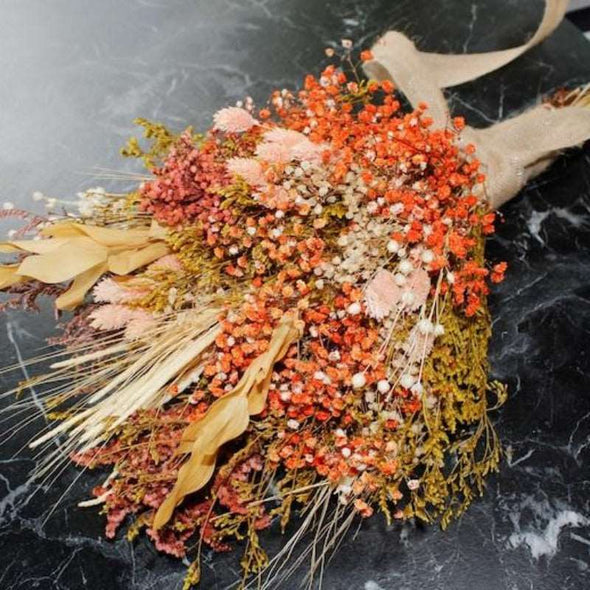 Wedding Bouquet with Natural Dried Flowers Items designed by Happy Times Favors, a handmade gift shop. Boho wedding bouquet, Boho bridal bouquet, bridesmaid flower bouquet, rustic wedding bouquets, rustic bridal bouquet, drying wedding bouquet, unique wedding bouquets, wedding bouquets for bridesmaids, bridal bouquets unique.