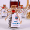 Christmas Tea favors for guests, Personalized Bulk Christmas gifts, Happy Holiday favors, Loose Leaf Tea Favor, Tea jars, Unique gift, Herbal Tea gifts Items designed by Happy Times Favors, a handmade gift shop. These glass cork vials/jars are filled with 11 different tea. Ideal for Christmas, Noel, New Year, Happy Holiday party gifts. Personalized Christmas Gifts, Custom Gifts for Christmas.