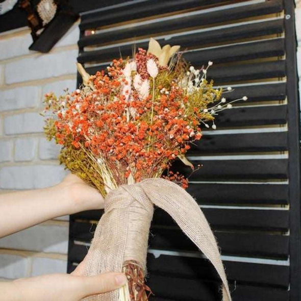 Wedding Bouquet with Natural Dried Flowers Items designed by Happy Times Favors, a handmade gift shop. Boho wedding bouquet, Boho bridal bouquet, bridesmaid flower bouquet, rustic wedding bouquets, rustic bridal bouquet, drying wedding bouquet, unique wedding bouquets, wedding bouquets for bridesmaids, bridal bouquets unique.