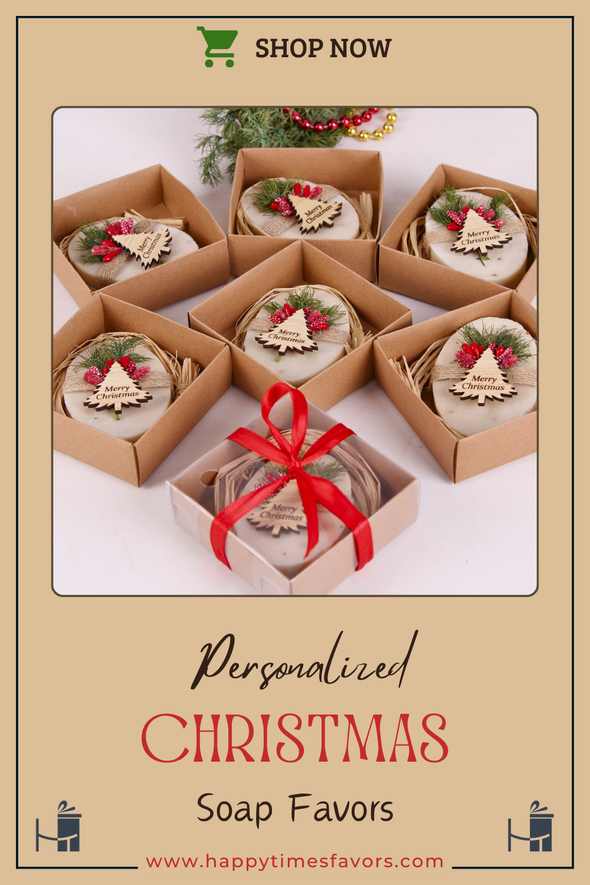 Personalized Christmas Gift, Scented Handmade Oval Soap Gift Noel, X-mas New Year Favors Items designed by Happy Times Favors, a handmade gift shop. Scented Soap decorated with real natural dried flowers and personalized wooden name tag. Ideal for Christmas, Noel, New Year, Happy Holiday. Personalized Christmas Gifts, Custom Gifts for Christmas, Christmas decorations, ornaments, Christmas Natural soap.