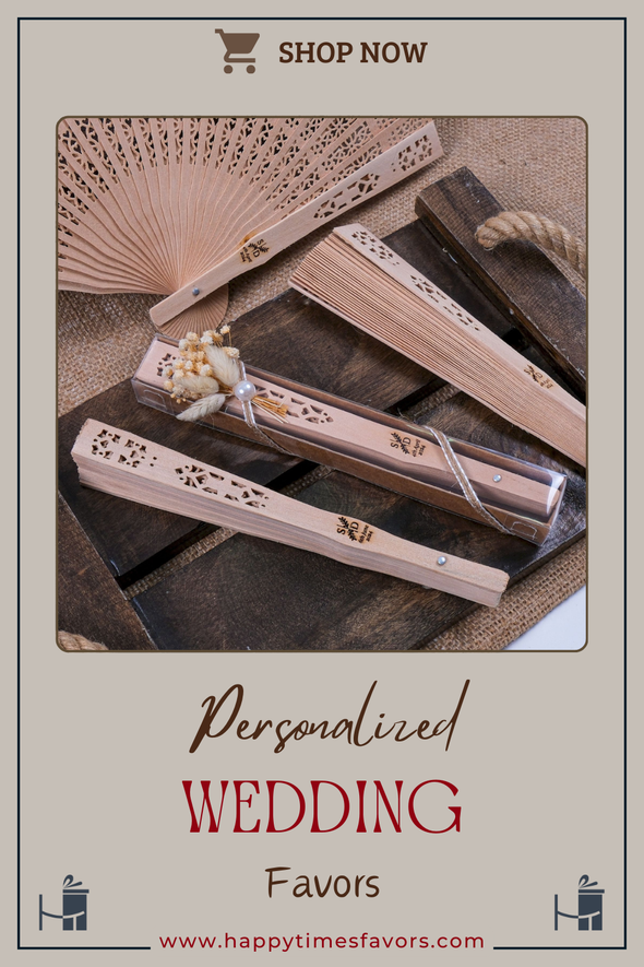 Personalized Wedding Favors: Engraved Wooden Hand Fans (Sandalwood) Items designed by Happy Times Favors, a handmade gift shop. This item is ideal for, wedding favors, unique gifts for guests, thank you gifts, bridal shower favors, baptism favors, bridesmaid favors, engagement favors, party gifts, Noel, New Year, Happy Holiday. Personalized Christmas Gifts, Custom Gifts for Christmas

