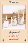 Personalized Candle Favor, Bridal Shower Gifts, Wedding Favors for Guests in Bulk Items designed by Happy Times Favors, a handmade gift shop. These are Handmade Customizable Candle in the Glass Jar. We personalize Tag, flowers. This luxury product is designed for Baby Shower, bridal showers, Baptism, wedding favors. We design this unique favor for your bridal shower, baby shower, christening gift.
