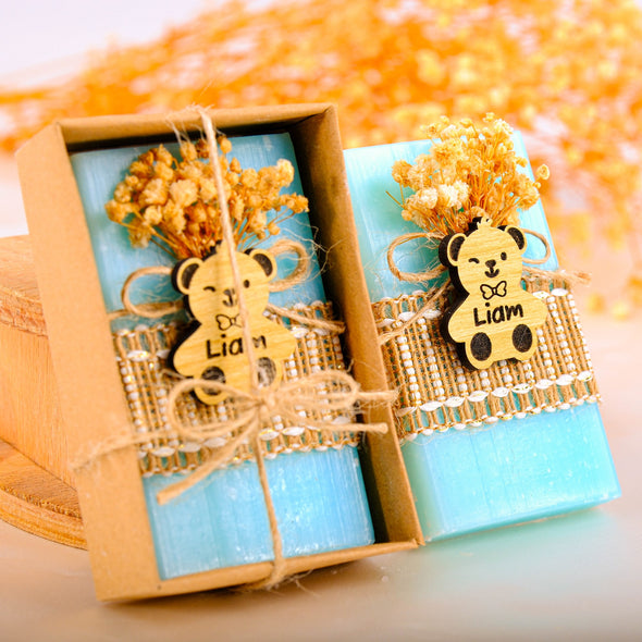 Scented Soap Baby Shower Favors, Baby Shower Soap Favors, Baby Shower Party Favors for Guests in Bulk Discover Happy Times Favors' handmade scented baby shower soaps—perfect for 1st 2nd birthdays, baby shower party favors for guests. Customizable and unique!