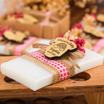Scented Soap Baby Shower Favors, Baby Shower Soap Favors, Baby Shower Party Favors for Guests in Bulk Discover Happy Times Favors' handmade scented baby shower soaps—perfect for 1st 2nd birthdays, baby shower party favors for guests. Customizable and unique!