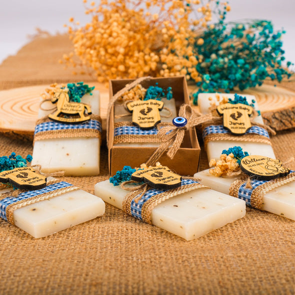 Scented Soap Baby Shower Favors, Baby Shower Soap Favors, Baby Shower Party Favors for Guests in Bulk Discover Happy Times Favors' handmade scented baby shower soaps—perfect for 1st 2nd birthdays, baby shower party favors for guests. Customizable and unique!