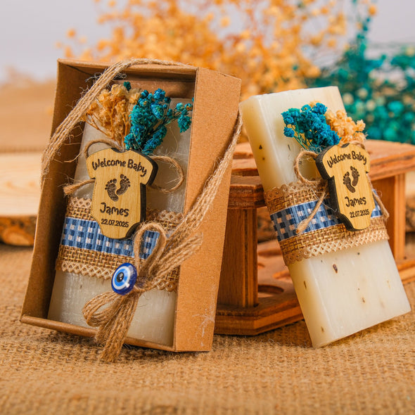 Scented Soap Baby Shower Favors, Baby Shower Soap Favors, Baby Shower Party Favors for Guests in Bulk Discover Happy Times Favors' handmade scented baby shower soaps—perfect for 1st 2nd birthdays, baby shower party favors for guests. Customizable and unique!