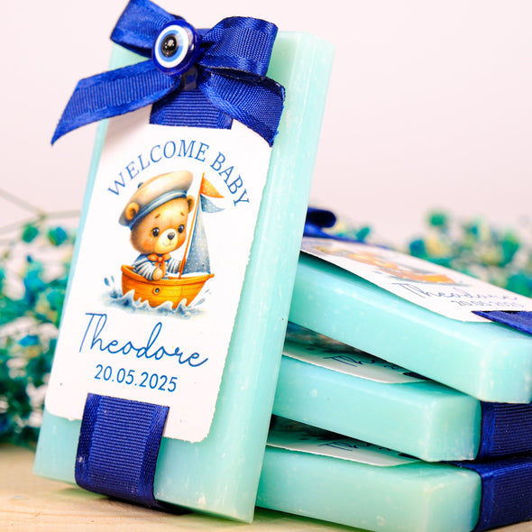 Baby Shower Soap Favors, Scented Soap Baby Shower Favors, Baby Shower Party Favors for Guests in Bulk Discover Happy Times Favors' handmade scented baby shower soaps—perfect for 1st 2nd birthdays, baby shower party favors for guests. Customizable and unique!
