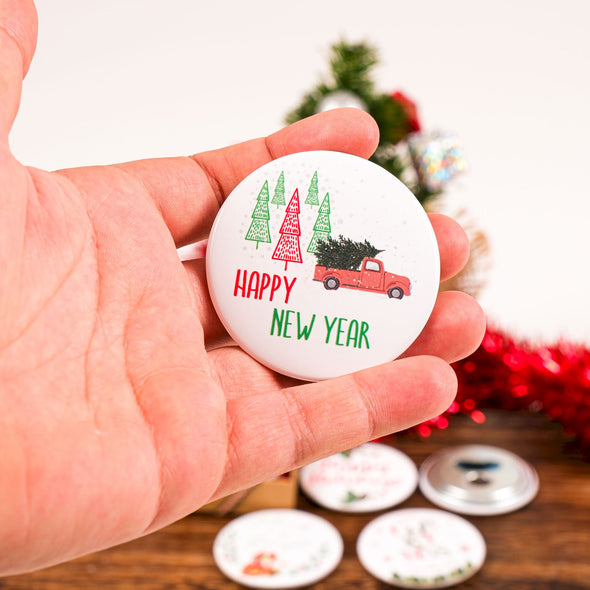 Personalized Bottle Opener Magnet Christmas Favors, Custom Fridge Bottle Opener, Bridal Shower Favor, Wedding Party Favor Guests, Anniversary Items designed by Happy Times Favors, a handmade gift shop. We create handmade Customized Bottle Opener Magnet Favors for Christmas, New Year, X-mas, Noel, Thanksgiving, Happy Holiday. Can be customized as Wedding, Baby Shower, Baptism, Christening, Birthday, Anniversary, and for all party or events as well. 