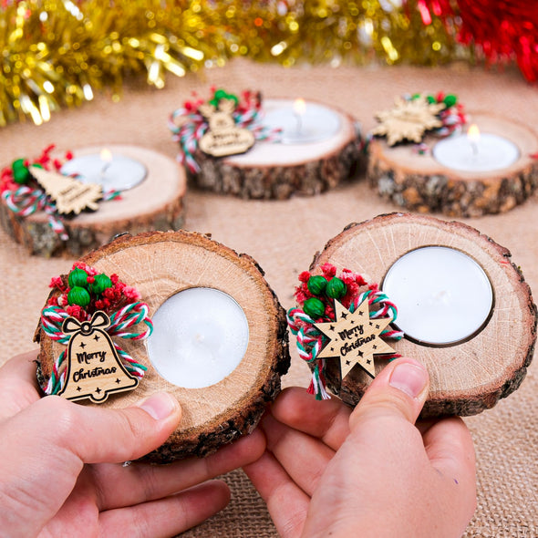 Personalized Christmas Gift, Christmas Wooden Candle Holder, Noel New Year Happy Holiday Gifts, Christmas 2024 Ornament, Gift Exchange Items designed by Happy Times Favors, a handmade gift shop, are ideal for Christmas, Noel, Xmas, New Year, Happy Holiday coworker unique gifts, Thank you gifts, Christmas wooden candle holder, Christmas candles, Personalized Christmas wooden name tag. Merry Christmas gifts, Christmas decorations, Personalized ornaments