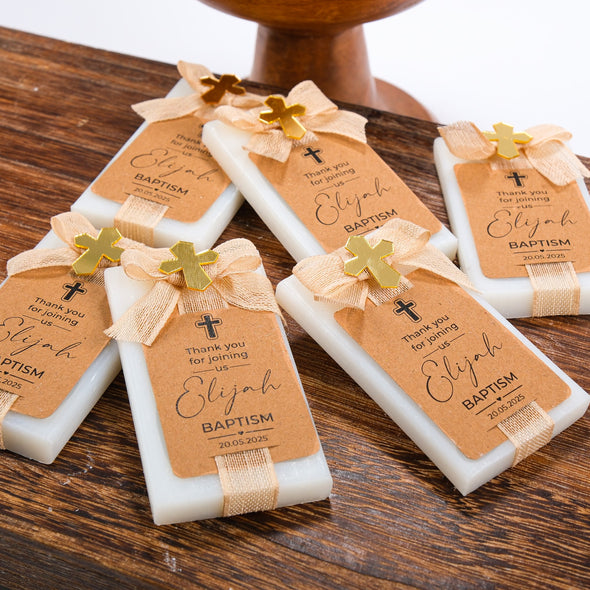 Baptism Scented Soap Favor for Guests in Bulk, Baptism Soap, Baby Shower First Communion Christening Baptism Favor, Thank You Gift Happy Times Favors, my handmade gift shop produces customizable items ideal for wedding favors, baptism favors, baby shower bridal shower favor, thank you gifts