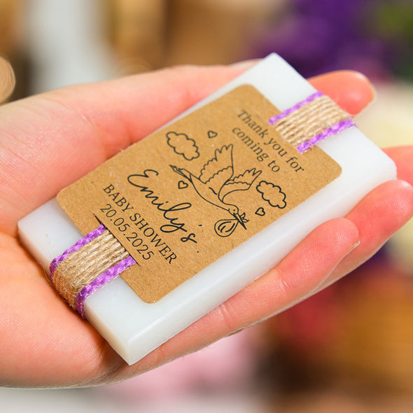 Scented Soap Baby Shower Favors, Baby Shower Soap Favors, Baby Shower Party Favors for Guests in Bulk