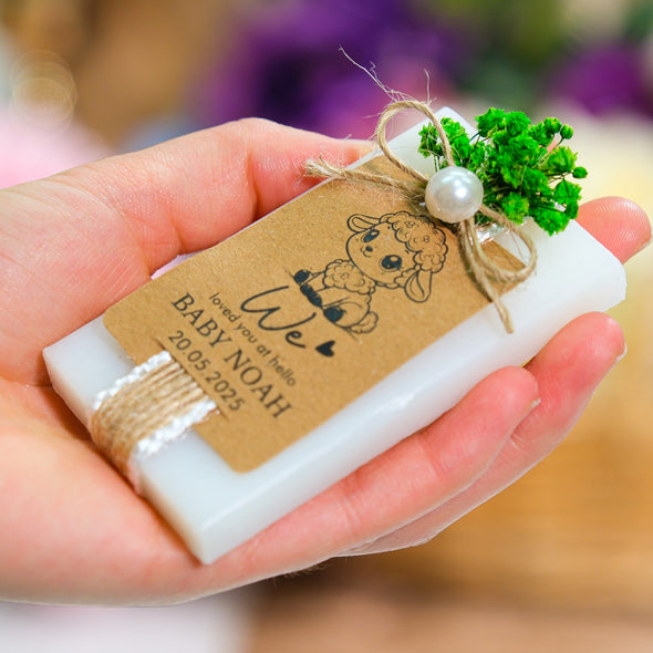 Scented Soap Baby Shower Favors, Baby Shower Soap Favors, Baby Shower Party Favors for Guests in Bulk