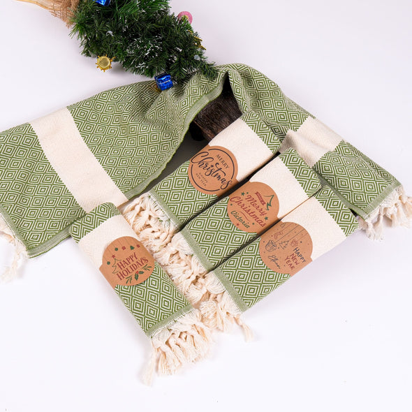 Personalized Christmas Towel Favor, Bridesmaid Personalized Gift Towel, Wedding Favor for Guest Items designed by Happy Times Favors, a handmade gift shop. These beach towels are best for bridesmaid proposal, bridal shower, wedding, gift for the beach, girlfriend gift, home decor gifts, boyfriend gift, best friend gift, Bachelor Party Favors, housewarming gift, bath and baby shower, baptism or any other events.