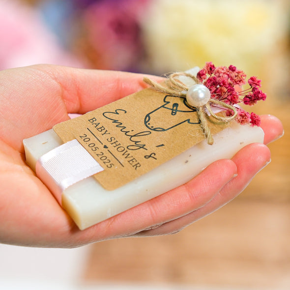 Scented Soap Baby Shower Favors, Baby Shower Soap Favors, Baby Shower Party Favors for Guests in Bulk