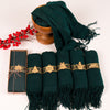 Personalized Christmas Gift, Custom Scarf, Shawl, Merry Christmas Pashmina, New Year Shawl, Winter Accessory, Holiday Fashion, Gift Ideas Items designed by Happy Times Favors, a handmade gift shop. Personalized Scarf for Christmas, New Year, Noel, Bridal Shower, Wedding Shower, Fall Wedding. Pashmina scarves has Custom bands or monogrammed, stitched scarf. We can customize them with logo or name. These are unique wedding shawl for guests.