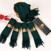 Personalized Christmas Gift, Custom Scarf, Shawl, Merry Christmas Pashmina, New Year Shawl, Winter Accessory, Holiday Fashion, Gift Ideas Items designed by Happy Times Favors, a handmade gift shop. Personalized Scarf for Christmas, New Year, Noel, Bridal Shower, Wedding Shower, Fall Wedding. Pashmina scarves has Custom bands or monogrammed, stitched scarf. We can customize them with logo or name. These are unique wedding shawl for guests.