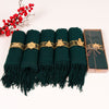 Personalized Christmas Gift, Custom Scarf, Shawl, Merry Christmas Pashmina, New Year Shawl, Winter Accessory, Holiday Fashion, Gift Ideas Items designed by Happy Times Favors, a handmade gift shop. Personalized Scarf for Christmas, New Year, Noel, Bridal Shower, Wedding Shower, Fall Wedding. Pashmina scarves has Custom bands or monogrammed, stitched scarf. We can customize them with logo or name. These are unique wedding shawl for guests.