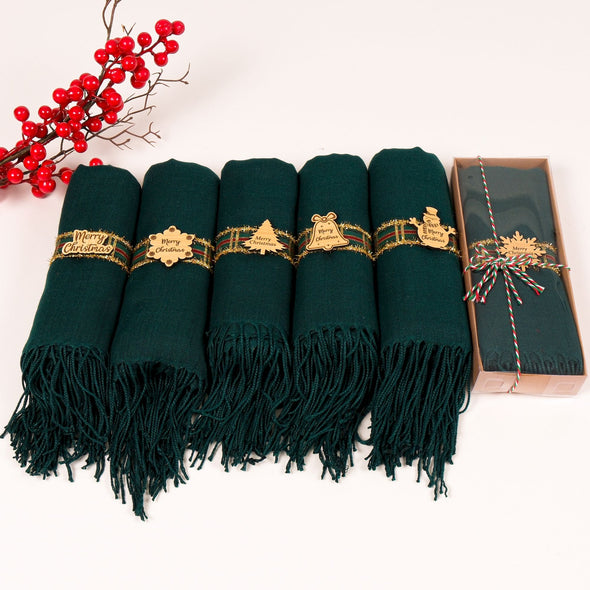 Personalized Christmas Gift, Custom Scarf, Shawl, Merry Christmas Pashmina, New Year Shawl, Winter Accessory, Holiday Fashion, Gift Ideas Items designed by Happy Times Favors, a handmade gift shop. Personalized Scarf for Christmas, New Year, Noel, Bridal Shower, Wedding Shower, Fall Wedding. Pashmina scarves has Custom bands or monogrammed, stitched scarf. We can customize them with logo or name. These are unique wedding shawl for guests.