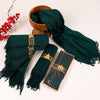 Personalized Christmas Gift, Custom Scarf, Shawl, Merry Christmas Pashmina, New Year Shawl, Winter Accessory, Holiday Fashion, Gift Ideas Items designed by Happy Times Favors, a handmade gift shop. Personalized Scarf for Christmas, New Year, Noel, Bridal Shower, Wedding Shower, Fall Wedding. Pashmina scarves has Custom bands or monogrammed, stitched scarf. We can customize them with logo or name. These are unique wedding shawl for guests.