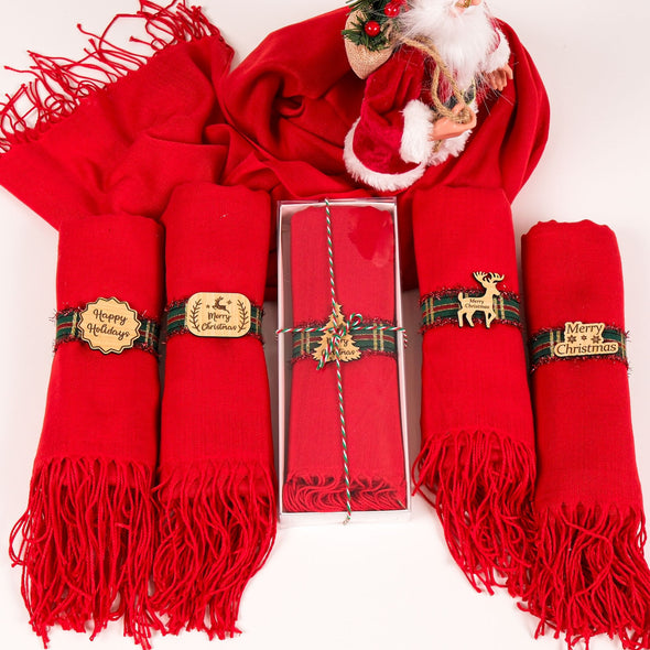 Personalized Christmas Gift, Custom Scarf, Shawl, Merry Christmas Pashmina, New Year Shawl, Winter Accessory, Holiday Fashion, Gift Ideas Items designed by Happy Times Favors, a handmade gift shop. Personalized Scarf for Christmas, New Year, Noel, Bridal Shower, Wedding Shower, Fall Wedding. Pashmina scarves has Custom bands or monogrammed, stitched scarf. We can customize them with logo or name. These are unique wedding shawl for guests.