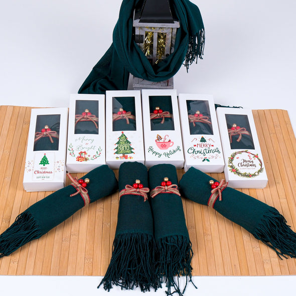 Personalized Christmas Gift, Custom Scarf, Shawl, Merry Christmas Pashmina, New Year Shawl, Winter Accessory, Holiday Fashion, Gift Ideas Items designed by Happy Times Favors, a handmade gift shop. Personalized Scarf for Christmas, New Year, Noel, Bridal Shower, Wedding Shower, Fall Wedding. Pashmina scarves has Custom bands or monogrammed, stitched scarf. We can customize them with logo or name. These are unique wedding shawl for guests.