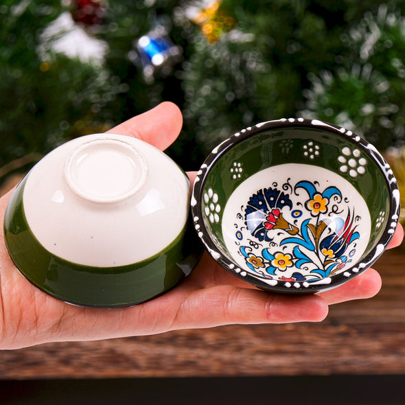 Turkish Cini Porcelain Bowl Christmas Favors, Christmas Party Favors, New Year Xmas Favors Coworker Happy Holiday Favors Items designed by Happy Times Favors, a handmade gift shop. We designed this tile/ceramic/porcelain bohemian theme wedding favor ideas, boho gifts, handmade candy bowl, Best for Wedding Gift, Bridal Shower gift, Baby Shower gift, Christening gift, Baptism gift, Graduation gift, birthday gift or any Party favors.