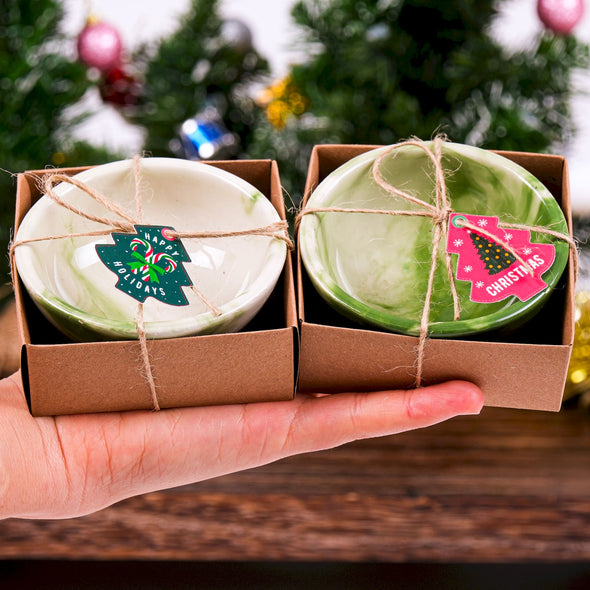 Turkish Cini Porcelain Bowl Christmas Favors, Christmas Party Favors, New Year Xmas Favors Coworker Happy Holiday Favors Items designed by Happy Times Favors, a handmade gift shop. We designed this tile/ceramic/porcelain bohemian theme wedding favor ideas, boho gifts, handmade candy bowl, Best for Wedding Gift, Bridal Shower gift, Baby Shower gift, Christening gift, Baptism gift, Graduation gift, birthday gift or any Party favors.