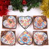Turkish Cini Porcelain Bowl Christmas Favors, Christmas Party Favors, New Year Xmas Favors Coworker Happy Holiday Favors Items designed by Happy Times Favors, a handmade gift shop. We designed this tile/ceramic/porcelain bohemian theme wedding favor ideas, boho gifts, handmade candy bowl, Best for Wedding Gift, Bridal Shower gift, Baby Shower gift, Christening gift, Baptism gift, Graduation gift, birthday gift or any Party favors.