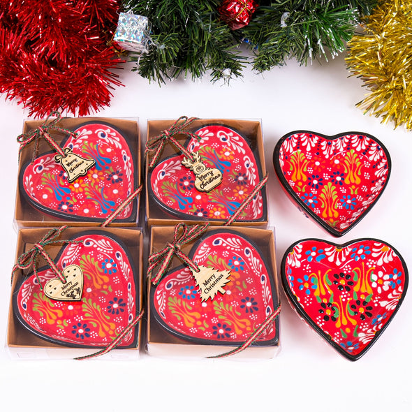 Turkish Cini Porcelain Bowl Christmas Favors, Christmas Party Favors, New Year Xmas Favors Coworker Happy Holiday Favors Items designed by Happy Times Favors, a handmade gift shop. We designed this tile/ceramic/porcelain bohemian theme wedding favor ideas, boho gifts, handmade candy bowl, Best for Wedding Gift, Bridal Shower gift, Baby Shower gift, Christening gift, Baptism gift, Graduation gift, birthday gift or any Party favors.