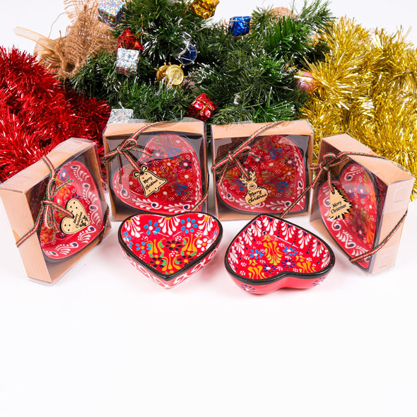 Turkish Cini Porcelain Bowl Christmas Favors, Christmas Party Favors, New Year Xmas Favors Coworker Happy Holiday Favors Items designed by Happy Times Favors, a handmade gift shop. We designed this tile/ceramic/porcelain bohemian theme wedding favor ideas, boho gifts, handmade candy bowl, Best for Wedding Gift, Bridal Shower gift, Baby Shower gift, Christening gift, Baptism gift, Graduation gift, birthday gift or any Party favors.