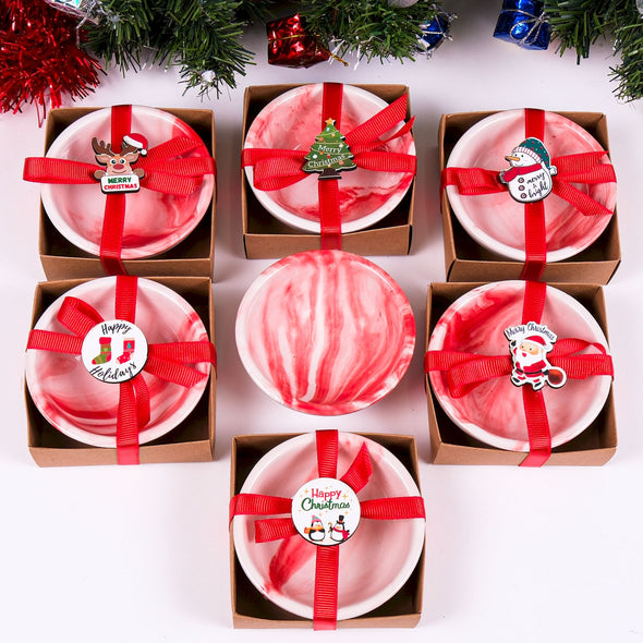Turkish Cini Porcelain Bowl Christmas Favors, Christmas Party Favors, New Year Xmas Favors Coworker Happy Holiday Favors Items designed by Happy Times Favors, a handmade gift shop. We designed this tile/ceramic/porcelain bohemian theme wedding favor ideas, boho gifts, handmade candy bowl, Best for Wedding Gift, Bridal Shower gift, Baby Shower gift, Christening gift, Baptism gift, Graduation gift, birthday gift or any Party favors.