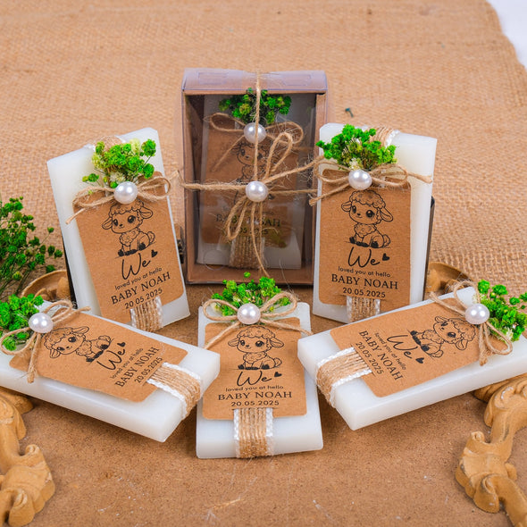 Scented Soap Baby Shower Favors, Baby Shower Soap Favors, Baby Shower Party Favors for Guests in Bulk