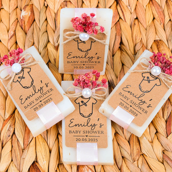 Scented Soap Baby Shower Favors, Baby Shower Soap Favors, Baby Shower Party Favors for Guests in Bulk