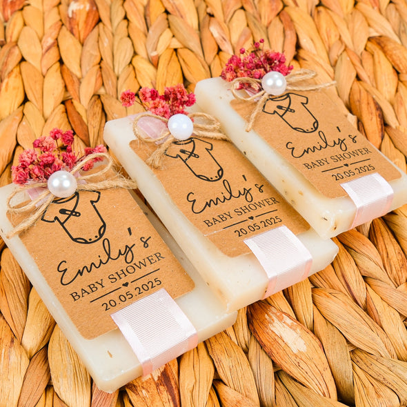 Scented Soap Baby Shower Favors, Baby Shower Soap Favors, Baby Shower Party Favors for Guests in Bulk