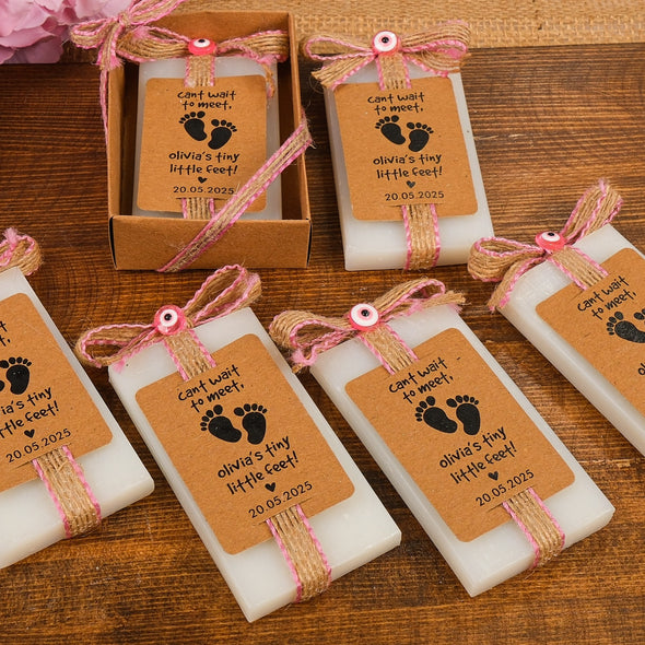 Scented Soap Baby Shower Favors, Baby Shower Soap Favors, Baby Shower Party Favors for Guests in Bulk