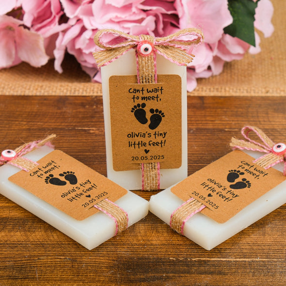 Scented Soap Baby Shower Favors, Baby Shower Soap Favors, Baby Shower Party Favors for Guests in Bulk