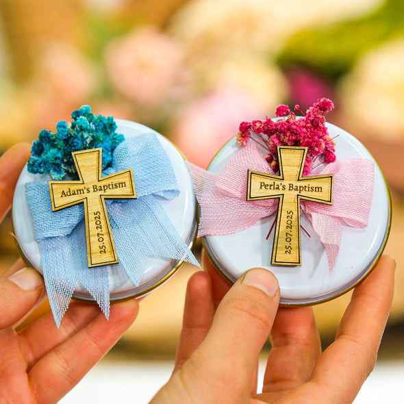 Baptism Favors, Scented Candles, Metal Box Candle, Baptism Candles, Personalized Candle Favors, Baby Shower, Baptism Gifts, First Communion