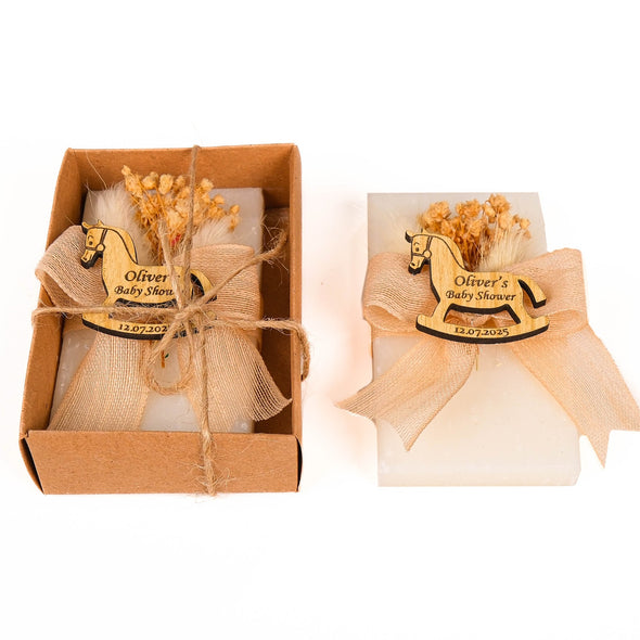 Baby Shower Favors, Natural Scented Soap Favors, First Birthday, Party Favors for Guests