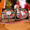 Turkish Cini Porcelain Bowl Christmas Favors, Christmas Party Favors, New Year Xmas Favors Coworker Happy Holiday Favors Items designed by Happy Times Favors, a handmade gift shop. We designed this tile/ceramic/porcelain bohemian theme wedding favor ideas, boho gifts, handmade candy bowl, Best for Wedding Gift, Bridal Shower gift, Baby Shower gift, Christening gift, Baptism gift, Graduation gift, birthday gift or any Party favors.