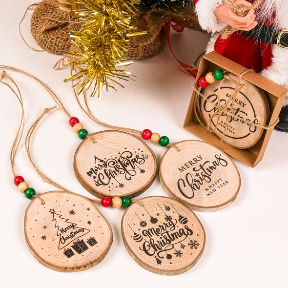 Personalized Wood Slice Ornaments, Christmas Tree Ornament, Christmas 2024 Decoration, Heirloom Keepsake, Gift Exchange, Gift Idea, Xmas Tree Items designed by Happy Times Favors, a handmade gift shop, are ideal for Christmas, Noel, New Year, Happy Holiday unique gifts, thank you gifts, Xmas, Personalized Christmas Ornament, Custom New Year Favors, Personalized Christmas Gifts, Custom Gifts for Christmas, Christmas decorations, Personalized tree ornaments. 