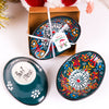Turkish Cini Porcelain Bowl Christmas Favors, Christmas Party Favors, New Year Xmas Favors Coworker Happy Holiday Favors Items designed by Happy Times Favors, a handmade gift shop. We designed this tile/ceramic/porcelain bohemian theme wedding favor ideas, boho gifts, handmade candy bowl, Best for Wedding Gift, Bridal Shower gift, Baby Shower gift, Christening gift, Baptism gift, Graduation gift, birthday gift or any Party favors.