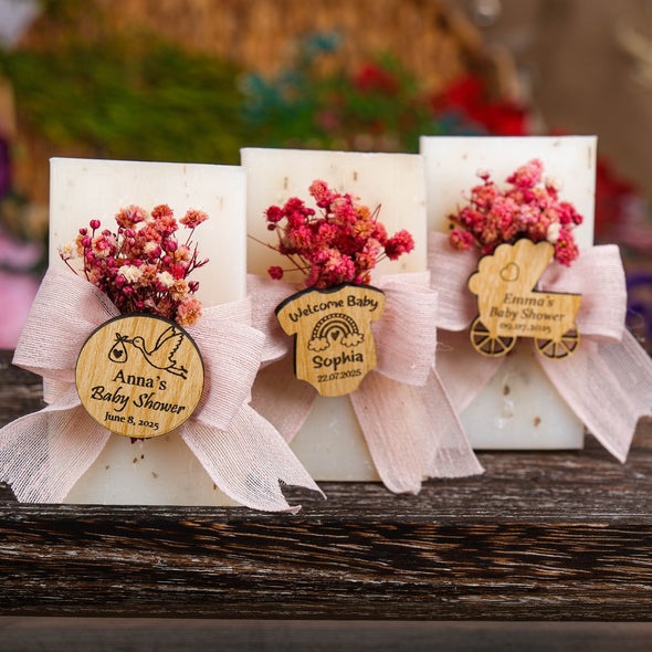 Bouquet Baby Shower Flower Favors Oh Baby Baby Shower Sage Green