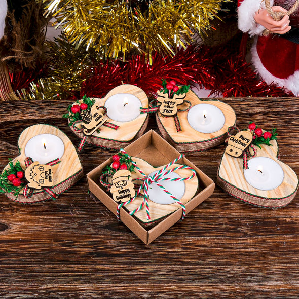 Personalized Christmas Gift, Christmas Wooden Candle Holder, Noel New Year Happy Holiday Gifts, Christmas 2024 Ornament, Gift Exchange Items designed by Happy Times Favors, a handmade gift shop, are ideal for Christmas, Noel, Xmas, New Year, Happy Holiday coworker unique gifts, Thank you gifts, Christmas wooden candle holder, Christmas candles, Personalized Christmas wooden name tag. Merry Christmas gifts, Christmas decorations, Personalized ornaments