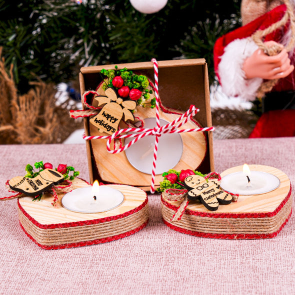 Personalized Christmas Gift, Christmas Wooden Candle Holder, Noel New Year Happy Holiday Gifts, Christmas 2024 Ornament, Gift Exchange Items designed by Happy Times Favors, a handmade gift shop, are ideal for Christmas, Noel, Xmas, New Year, Happy Holiday coworker unique gifts, Thank you gifts, Christmas wooden candle holder, Christmas candles, Personalized Christmas wooden name tag. Merry Christmas gifts, Christmas decorations, Personalized ornaments