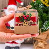 Personalized Christmas Gift, Christmas Wooden Candle Holder, Noel New Year Happy Holiday Gifts, Christmas 2024 Ornament, Gift Exchange Items designed by Happy Times Favors, a handmade gift shop. Wooden candle holder decorated with flowers. Are ideal for Christmas, Noel, New Year, and party gifts.  Personalized ornaments, Christmas table decorations, Christmas decoration, Christmas ornament, Christmas gift, Custom Xmas ornaments, Unique Xmas gifts.