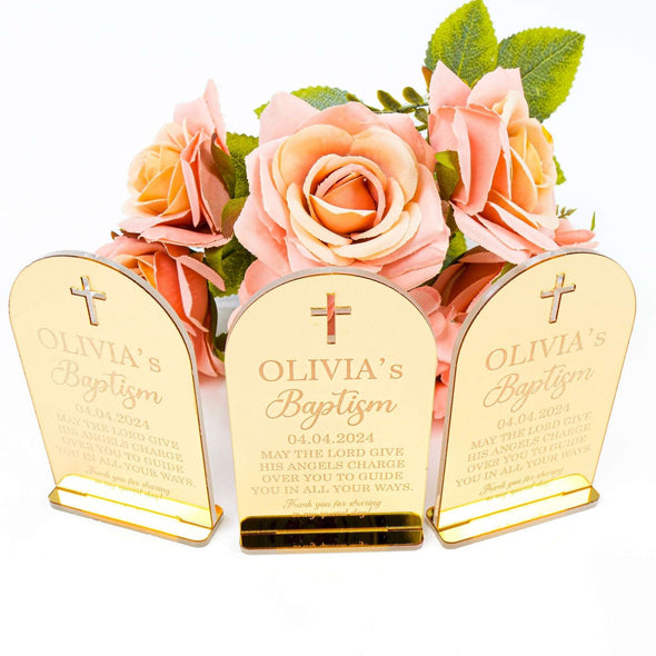 Personalized Baptism Favors for girl, First Communion Favors Mirror Plexiglass, Baby Shower Favors, Wedding Favors for Guest Items designed by Happy Times Favors, a handmade gift shop. They are ideal for personalized baptism gifts, baby shower gifts, birthdays gifts, christening gifts, baptism party favors, communion favors, christening present ideas, 1st communion favors, engraved baptism gifts, wedding gifts, thank you gifts.