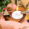 Personalized Christmas Gift, Christmas Wooden Candle Holder, Noel New Year Happy Holiday Gifts, Christmas 2024 Ornament, Gift Exchange Items designed by Happy Times Favors, a handmade gift shop, are ideal for Christmas, Noel, Xmas, New Year, Happy Holiday coworker unique gifts, Thank you gifts, Christmas wooden candle holder, Christmas candles, Personalized Christmas wooden name tag. Merry Christmas gifts, Christmas decorations, Personalized ornaments