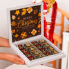 Christmas Chocolate Box, Christmas Present Idea Chocolate Favor, Christmas Chocolate Gift, Xmas Gift Idea, Noel Gift, Christmas Gifts for Girlfriend, Xmas Chocolate Box, Holiday Chocolate Designed by Happy Times Favors, a handmade gift shop ideal for christmas present idea unique Christmas gift Noel gift Christmas chocolate gift box Xmas Gift